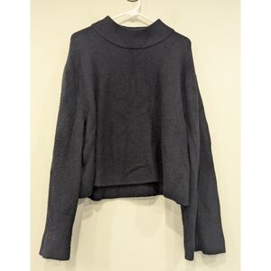 J. Crew Chunky Crewneck Sweater In Supersoft Yarn Wool Alpaca Size Large